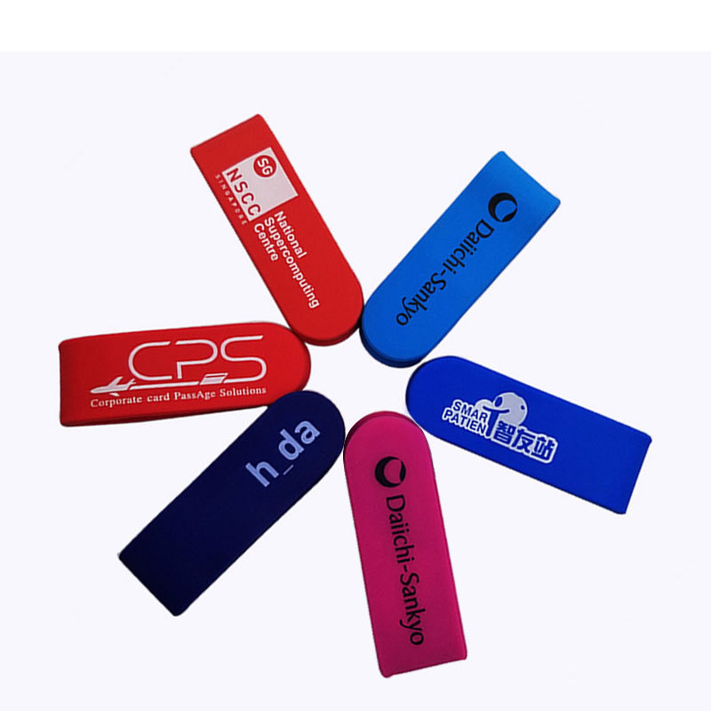 Custom Soft Silicone Earphone Cable Winder Wrap Cord Organizer 